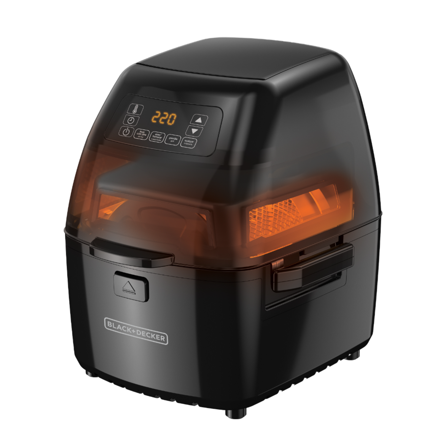 Air Fryer 1230 Watts Digital HFD2000B BLACK & DECKER 5 Litros - AKI